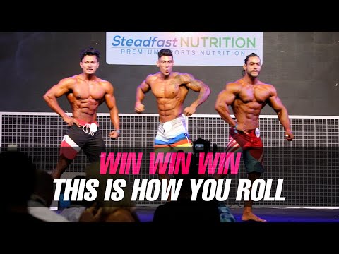 This Is How A Champion Pose After Winning Amateur Olympia Pro Card And Sheru Classic Male Model 2021