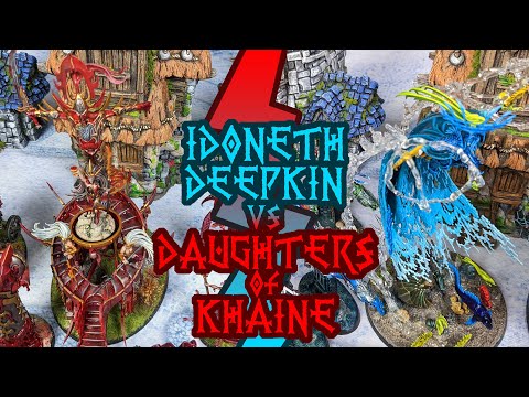 Daughters of Khaine vs Idoneth Deepkin | Age of Sigmar 3.0 | 2000 Point Battle Report