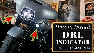 Installing DRL Indicators - Harley-Davidson STREET GLIDE (HOG LIGHTS AUSTRALIA)