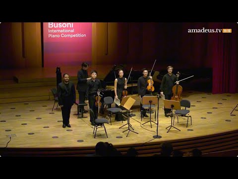 Christos Fountos with Simply Quartet｜Chamber Music Finals - 65th Ferruccio Busoni Piano