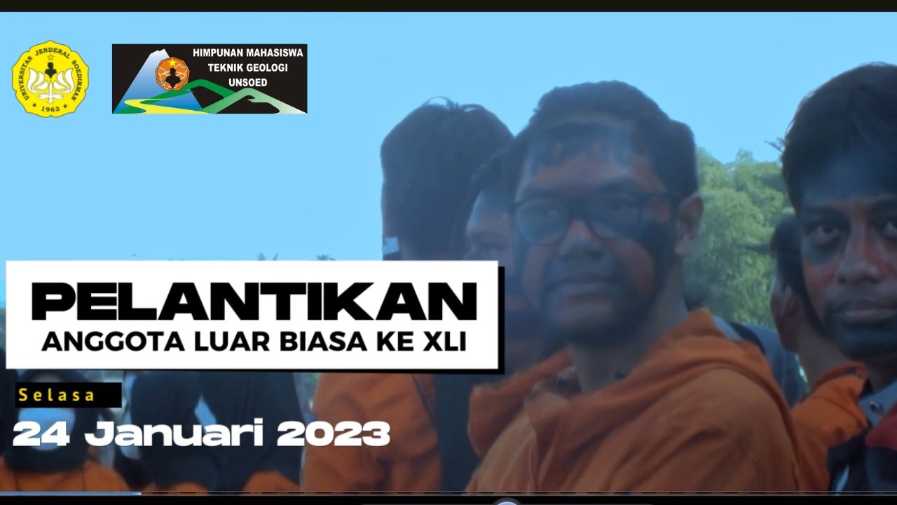 PECAH!!! Keseruan Pelantikan Anggota Luar Biasa Ke XLI HMTG dr.Bumi Periode Desember 2021