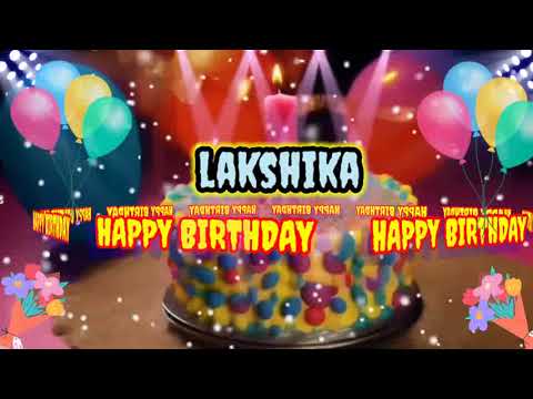 LAKSHITA Happy Birthday Song/happy birthday song for Lakshita