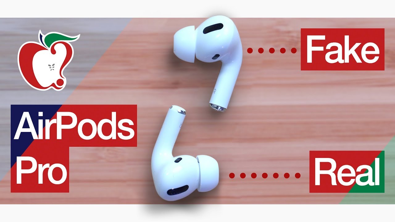 Palsu $ 95 AirPods Pro vs Real AirPods Pro