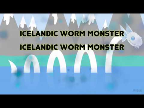 Icelandic Worm Monster Lyric Video - Parry Gripp
