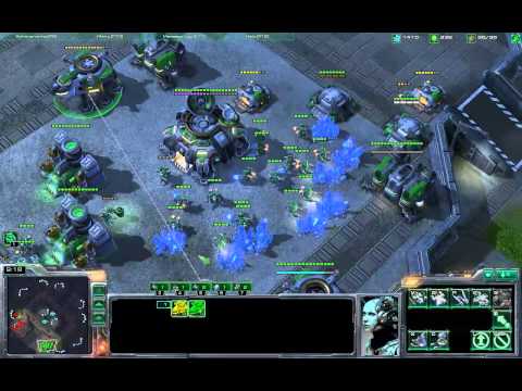 7min Siege Elevator Rush - TvT - Starcraft 2