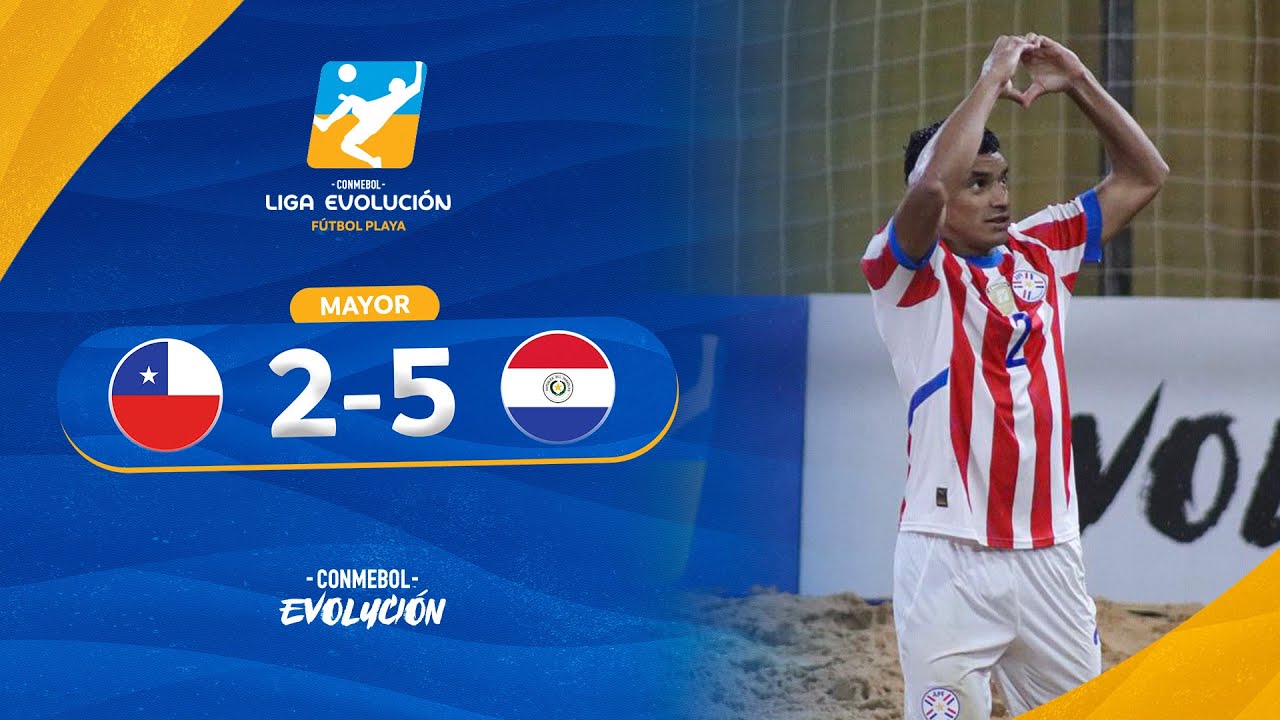 HIGHLIGHTS | CHILE vs. PARAGUAY | CONMEBOL LIGA EVOLUCIÓN FÚTBOL PLAYA - ZONA SUR | MAYOR
