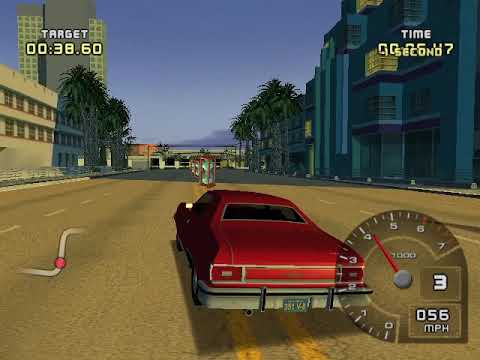 Ford Racing 2 Hard Walkthrough Part 7 - Ford Challenge: Movie Stars - '76 Ford Gran Torino