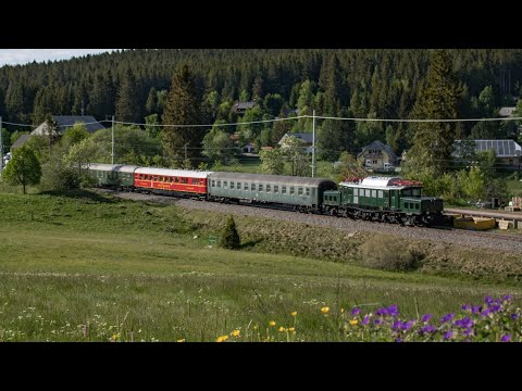 Das "Schwarzwald-Krokodil" E 94 088 || Überführung des Speisewagens 1189 nach Seebrugg