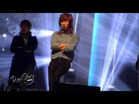 l2O325 ponytailed Taemin in his favorite blue shirt '$herl0ck' rehearsal fancam@0pen C0ncert