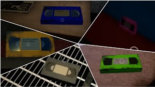 Poppy Playtime Chapter 1 All Log Tapes