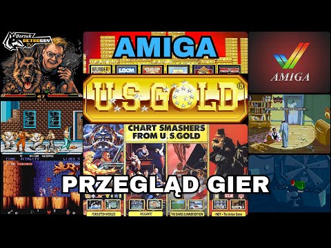 Borsuk Retro Gry TV: AMIGA - Przegląd Gier Wydawcy U.S. GOLD #4
