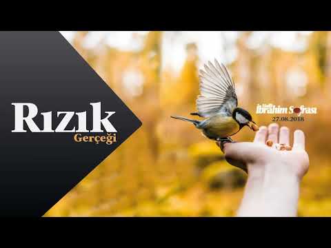 Rızık için endişe etme Rızık seni Bulur..