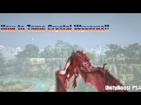 How to Tame Crystal Wyverns - Ark: Survival Evolved