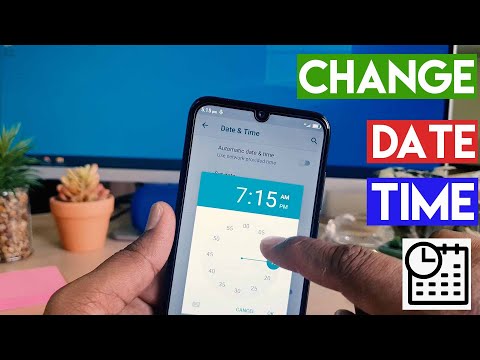 How to Change Date & Time in Lenovo A7 - Time Zone Settings