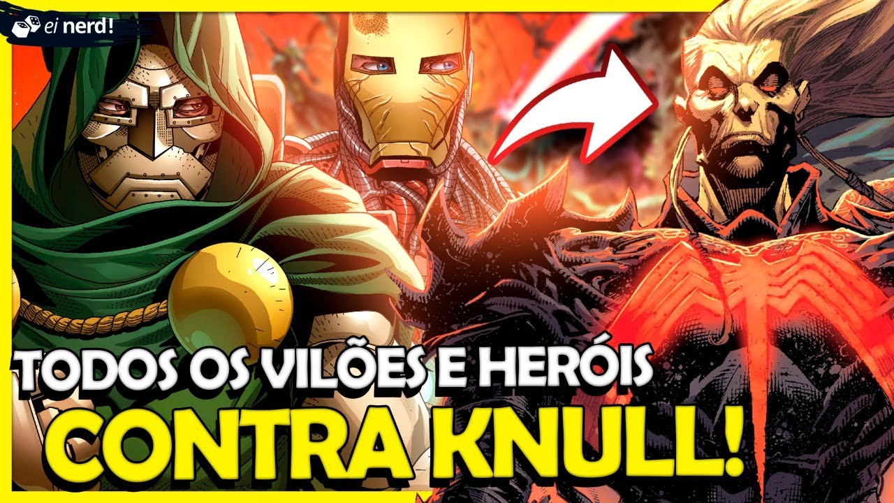 SUPERVILÕES SE JUNTAM EM KING IN BLACK!