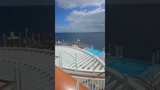 P and O Iona Pool Areas Compared Aft vs Forward #pandocruises #cruisevlog #travelblog