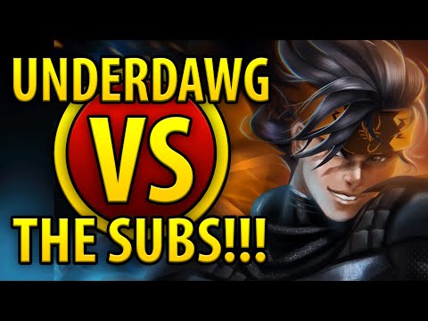 "CLUTCH MUSCLES!!" - Mortal Kombat X - UnderDawg VS the Subs! [HD 60fps]