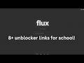 8 NEW Rare Unblockers Links Unblocked Websites For School Chromebook 2026