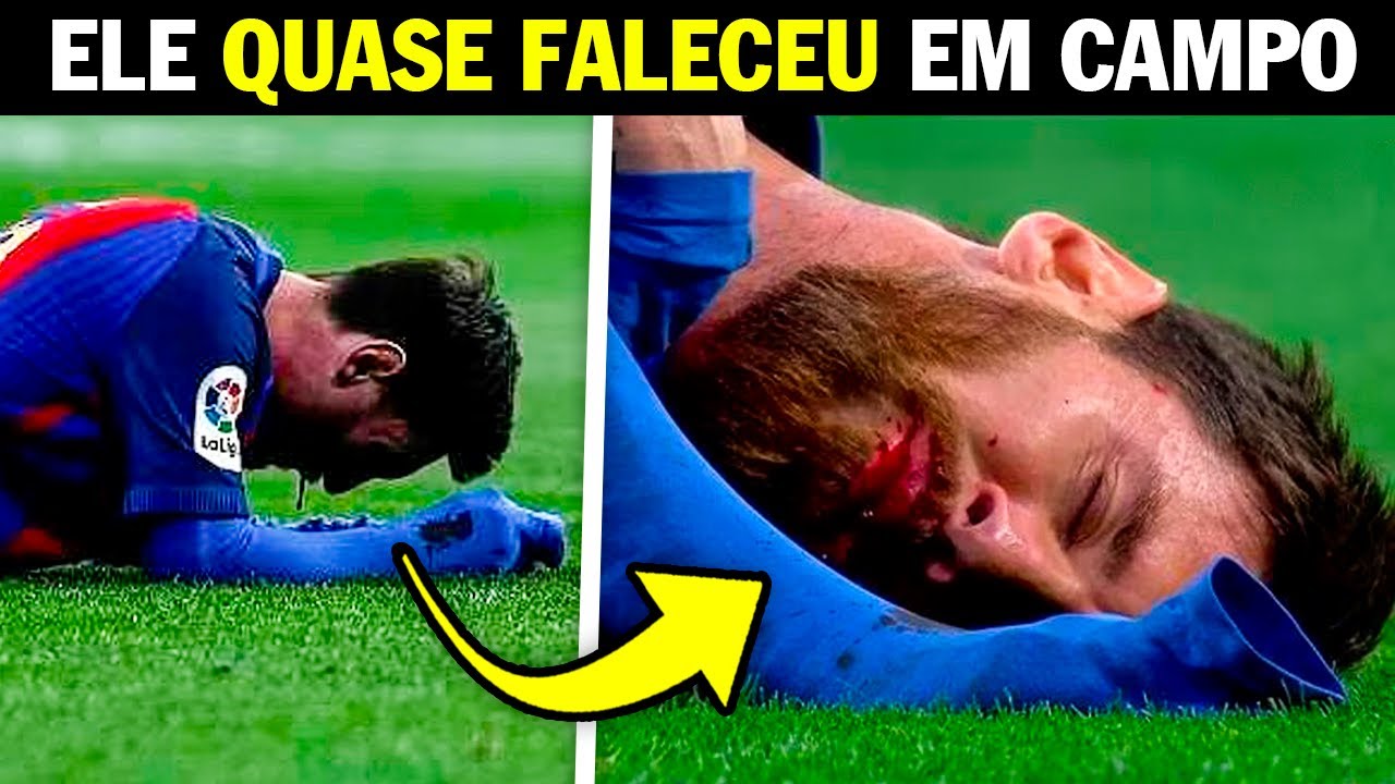 Jogadores de Futebol que quase Faleceram no Campo!