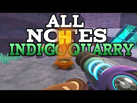 Slime Rancher-All Hobson's Notes in the Indigo Quarry VOICE ACTED