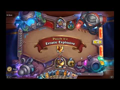 Solution Secret Lab Puzzle Lethal: Erratic Explosive - Dr. Boom (2/4), Hearthstone Boomsday