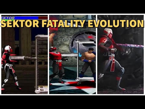Mortal Kombat Sektor Classic Fatality Evolution