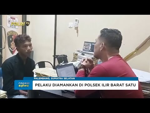 POLSEK ILIR BARAT SATU AMANKAN PELAKU PUNGLI TERHADAP SOPIR TRUK