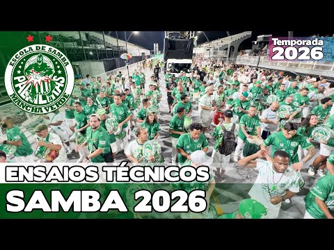 MANCHA VERDE 2026 | ENSAIO TÉCNICO LARGADA E PISTA | SAMBA AO VIVO #ETSP26