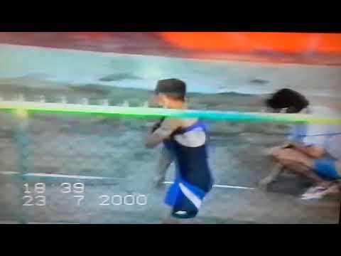 Troskok - Triple jump Habib Misini ,prvenstvo Srbije za juniore Kragujevac,pobednicki skok-