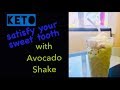 Keto Avocado Shake Keto Sinh Tố Bơ Vietnamese Food Dessert Smoothie