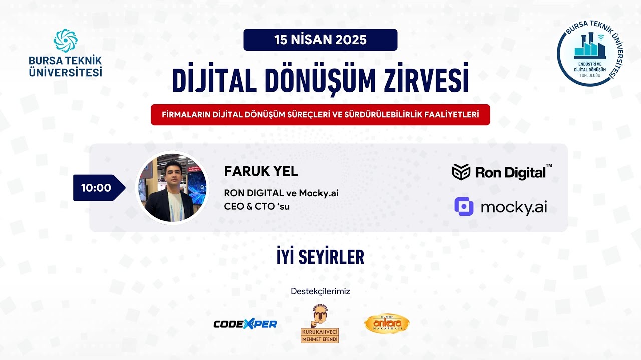 Faruk Yel Dijital Dönüşüm Zirvesinde Gençlerle Buluştu