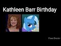 Kathleen Barr Birthday