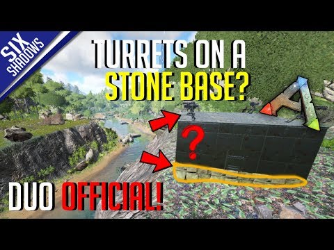 TURRETS ON A STONE BASE? | Duo Official PvP - Ep. 6 - Ark: Survival Evolved