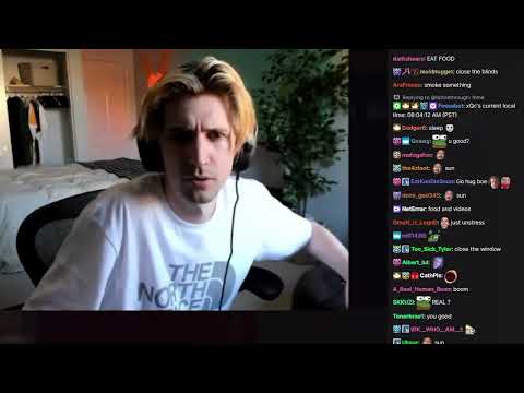 xQc punch his windows after malding over the sunshine