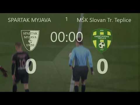 Spartak Myjava - MŠK Slovan Trencianske Teplice