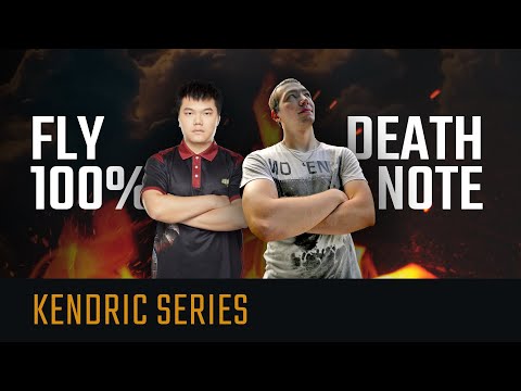 Kendric Series, Ep. 11: Deathnote (Human) vs. Fly100% (Orc)  - Warcraft 3 Gameplay