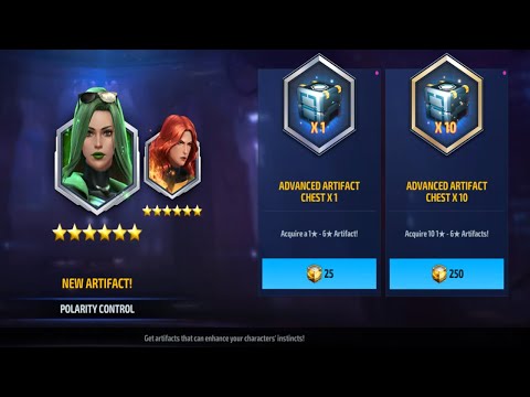 Opening Artifact Chest Using Celestial Essence | Marvel Future Fight