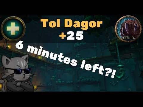Tol Dagor +25, FAST AF - Resto Druid PoV