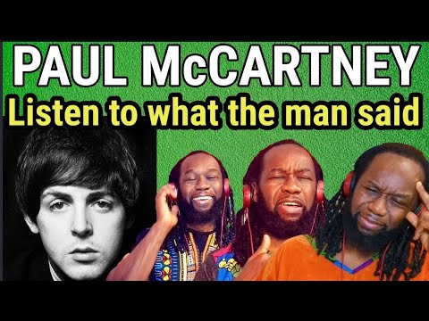 First time hearing PAUL McCARTNEY - Listen to what the man said REACTION