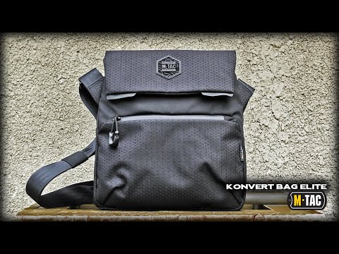 M-Tac сумка Konvert Bag Elite Black (черный) сумка-кобура тактическая - фото 1 - id-p1946581626
