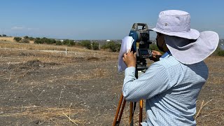 Replanteo de puntos con Estación Total. Estaqueo. Lotificación de terreno. Cómo dividir un terreno