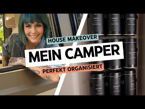 My perfectly organized camper van 🚐 Order in the motorhome ✨ Home on 4 wheels | HOUSE MAKEOVER