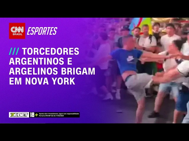 Briga entre argentinos e argelinos marca pré-jogo da Copa do Mundo | LIVE CNN