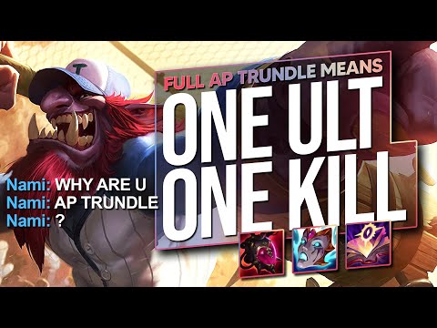 FULL AP TRUNDLE LET'S YOU ONE SHOT WITH ONE BUTTON (NO COUNTERPLAY)
