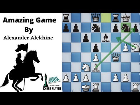 Amazing Game By Alexander Alekhine । French Defence । Alexander Alekhine vs Gutkevich ।