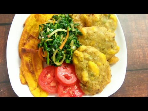 Ackee Fritters & Steamed Callaloo || Jamaican Vegan Breakfast