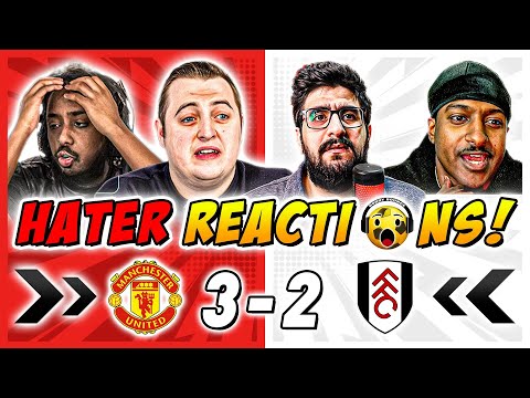 Man United's Rivals & Haters DEVASTATED 😫 Reactions to Man United 3-2 Fulham | Premier League