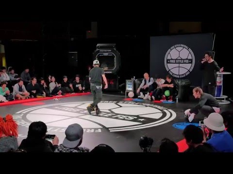 Freestyle Fes 2015 #03 1stRd1 BabyClown vs TOSHI (Freestyle Basketball Battle)