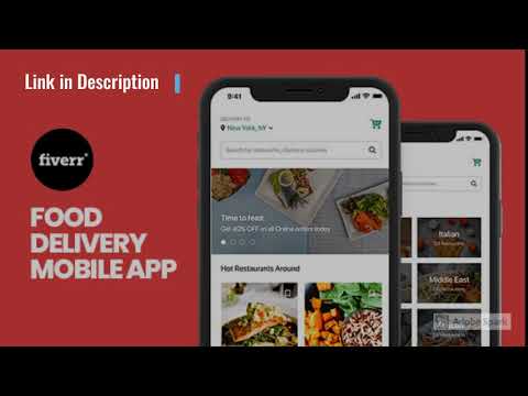 I will design and develop food delivery app like uber eats