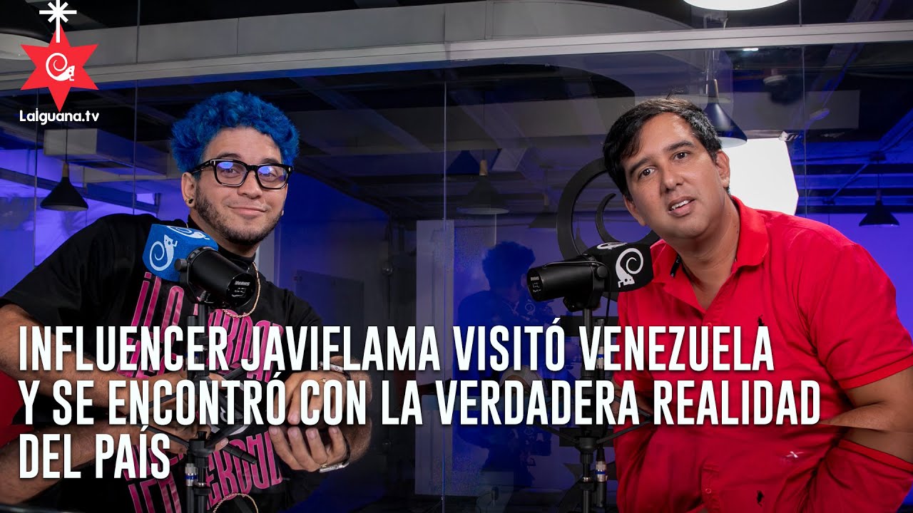 Influencer Javi Flama visitó Venezuela y se encontró con la verdadera realidad del país